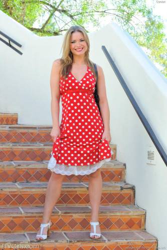 Red Polkadot Girl. on picsofsex.com