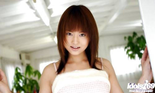 Foxy japanese young Akiho Yoshizawa in hot undies posing - Japan on picsofsex.com