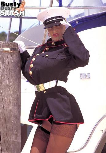 Busty Dusty in the Navy - Britain on picsofsex.com