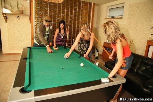 Madison Parker, Linda Ray And Emanuelle All With Fine Asses Get Banged In The Pool Room on picsofsex.com