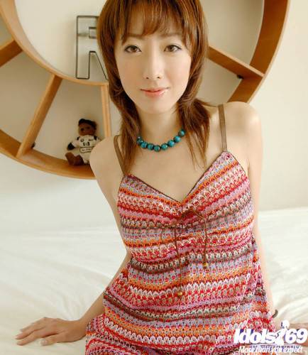 Stunning japanese Juri in sexy undies denudes tiny tits and vagina - Japan on picsofsex.com