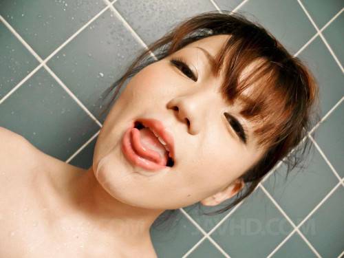 Licentious Asian Girl Asuka Ayanami Tit And Oral Fuck Plus Cum Swallowing In The Bathroom on picsofsex.com