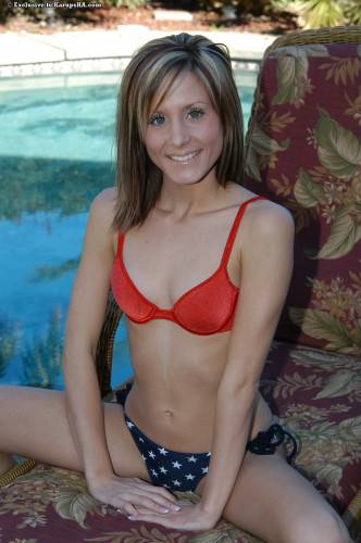 Smiling Tight Girl Nadia Taylor Demonstrates Her Small Tits And Neat Pussy Outdoors on picsofsex.com