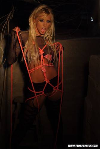 Brittney Skye Is A Ravishing Blonde Pornstar That Can Make Ropes Look Like The Perfect Sex Toy. on picsofsex.com