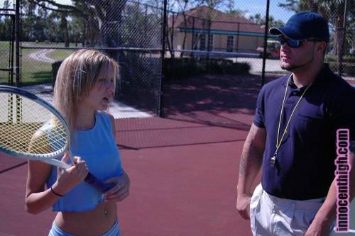 Tattooed Coach Fucks Sexy Student Girl Lacie Capers After Tennis Lesson on picsofsex.com