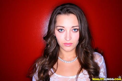 Hot american brunette cutie Dani Daniels in fancy pantyhose exhibits big knockers and sexy ass - Usa on picsofsex.com