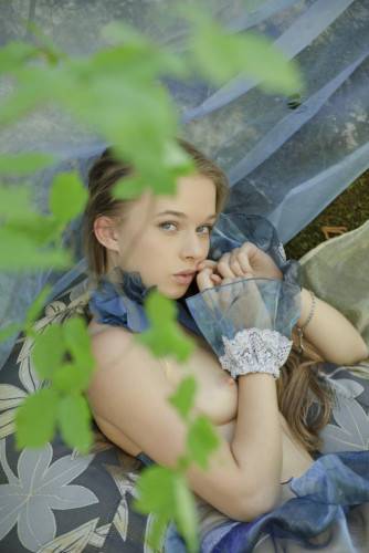 Milena D Is The Most Elegant Teen Girl Ever, Posing Nude In The Woods Like An Elf-chick on picsofsex.com