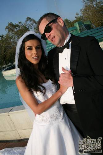 Pretty Bride Lou Charmelle Is Cheating Her Boyfriend With The Stiff Black Piston on picsofsex.com