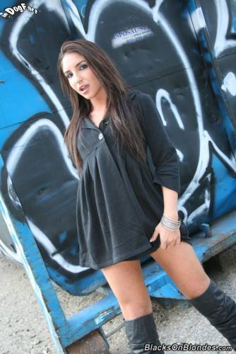 Filthy Chick Giselle Leon Is Convulsing Ready To Get Orgasm By Orgasm From Several Big Black Cocks on picsofsex.com