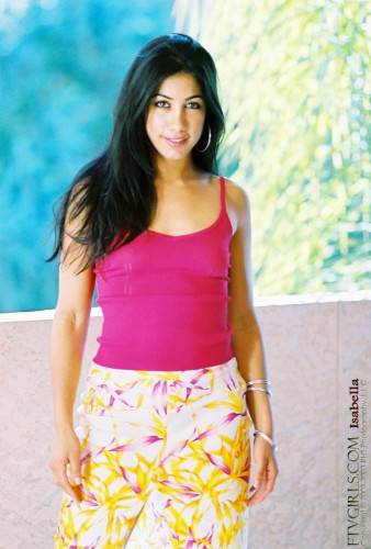 Skittish Latina Teen FTV Isabella In Top And Skirt Flashes Her Nipples And Slit on picsofsex.com
