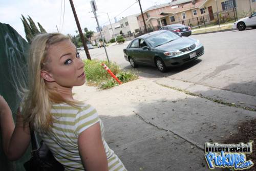 Little Blonde Melanie Jayne Wants To Try Black Cum Shots So It's Time To Find A Homie. on picsofsex.com