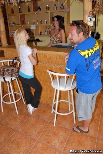 Sexy belgian milf Eva Karera in jeans in boy-girl scene - Belgium on picsofsex.com
