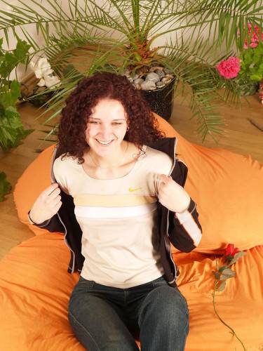 The Finger Of Lusty Girl Andrea Drapelova Is Exploring The Ass And Pussy Holes on picsofsex.com