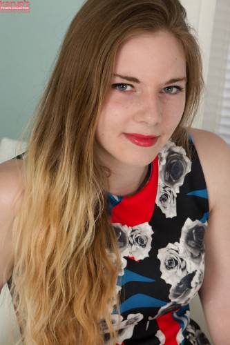 Shapely american teen Alice Wonder in hot lingerie showing small tits and hairy pussy - Usa on picsofsex.com