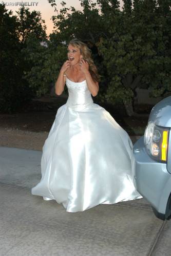 Busty MILF Skank Shayla Laveaux Gets Married And Bangs The Limo Driver In Her Wedding Dress on picsofsex.com