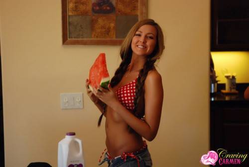 All The Babes Would Like To Be Like Craving Carmen In This Softcore Gallery. on picsofsex.com