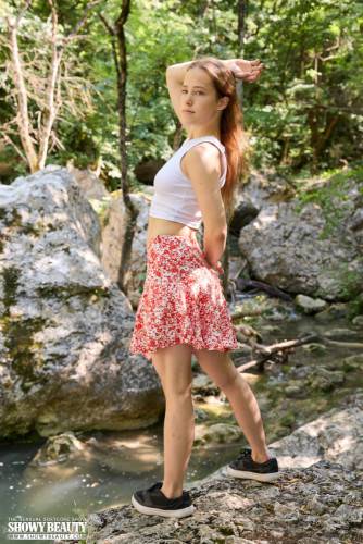 Nicole in Forest Flirt by Showy Beauty on picsofsex.com