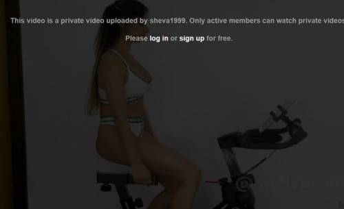 Exercise dildo bike Spin bike workout on picsofsex.com