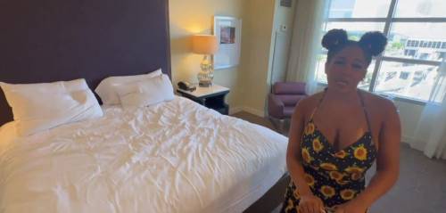 Cocksucking Pervy Stepbro Shares A Bed With His Thick Stepsis While On Vacation: He Creampies Her, Big Natural Tits Video on picsofsex.com