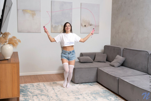 Emily F Teen Dream Takes Her Fitness Very Seriously on picsofsex.com